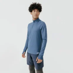 Kalenji Camiseta Térmica Running Hombre Rojo -Deporte Total Shop camiseta termica running hombre azul