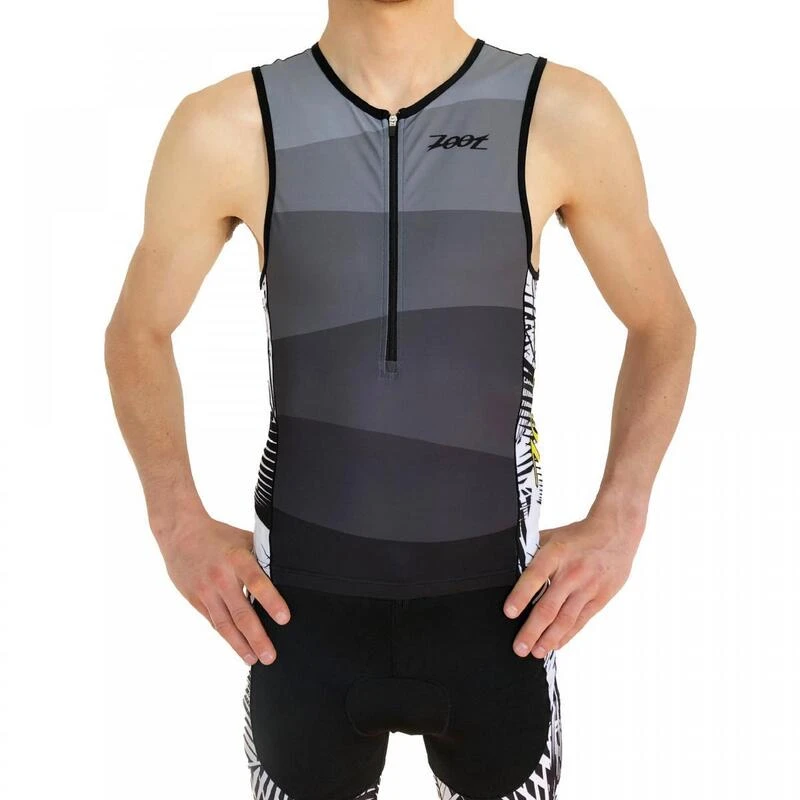 Deporte Total Shop -Deporte Total Shop camiseta triatlon sin mangas hombre zoot ltd gris