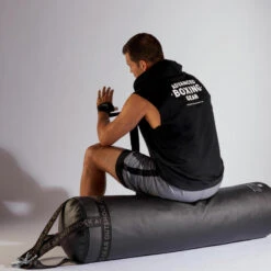 Camisetas De Boxeo Sin Mangas Unisex Outshock Negro -Deporte Total Shop camisetas de boxeo sin mangas unisex outshock negro 4