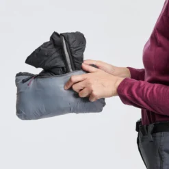 Chaleco Acolchado De Montaña Y Trekking Mujer Forclaz MT100 Negro -Deporte Total Shop chaleco acolchado de montaa y trekking mujer forclaz mt100 negro 4