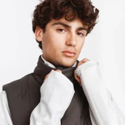 Kalenji Chaleco Acolchado Running Cálido Hombre - Caqui Oscuro -Deporte Total Shop chaleco acolchado running calido hombre caqui oscuro 3