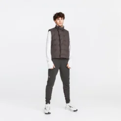 Kalenji Chaleco Acolchado Running Cálido Hombre - Caqui Oscuro -Deporte Total Shop chaleco acolchado running calido hombre caqui oscuro 4