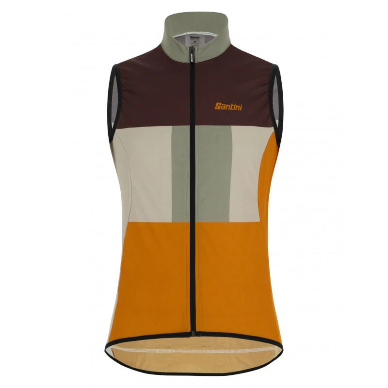 Santini Chaleco Antiviento Hombre Terranova Verde Militar 1 Santini Chaleco Antiviento Hombre Terranova Verde Militar