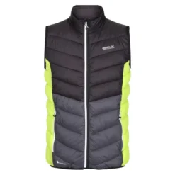Regatta Chaleco Forro Polar Harrock Para Hombre Negro, Gris Oscuro