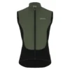 Santini Chaleco Trail Antiviento Hombre Verde Militar