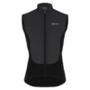 Santini Chaleco Trail Ciclismo Antiviento Hombre B’Twin Negro