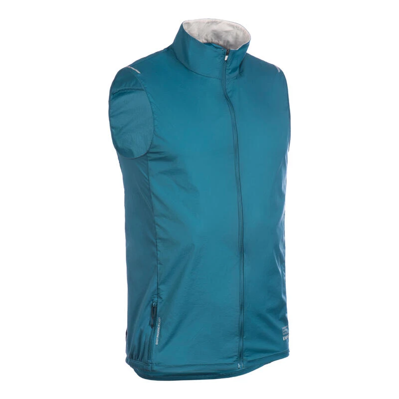 Chaleco Trail Running Hombre Azul Cortavientos 1 Chaleco Trail Running Hombre Azul Cortavientos