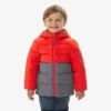 Chaqueta Acolchada De Montaña Y Trekking Niños 2-5 Años Quechua X-Warm Rojo