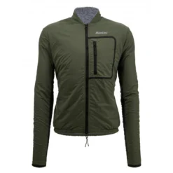 Chaqueta Ciclismo Alpha Trail Hombre SANTINI Verde Militar