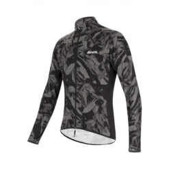 Santini Chaqueta Ciclismo Gravel Antiviento Hombre Gris 7 Santini Chaqueta Ciclismo Gravel Antiviento Hombre Gris -Deporte Total Shop chaqueta ciclismo gravel antiviento hombre gris 2
