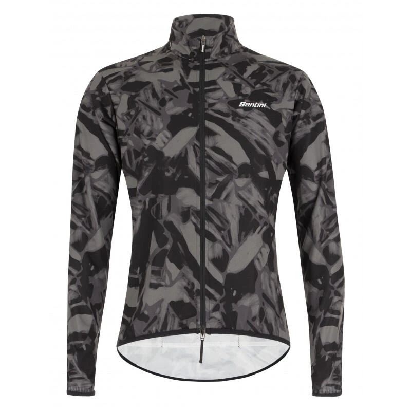 Santini Chaqueta Ciclismo Gravel Antiviento Hombre Gris 1 Santini Chaqueta Ciclismo Gravel Antiviento Hombre Gris