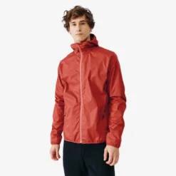 Chaqueta Cortavientos Running Hombre Perlante Kalenji Run Rain Gris -Deporte Total Shop chaqueta cortavientos running hombre perlante kalenji run rain rojo