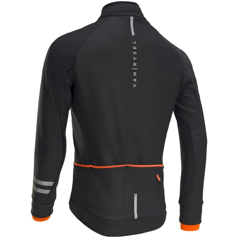 CHAQUETA DE CICLISMO INVIERNO HOMBRE TRIBAN RC 500 NEGRO 2 CHAQUETA DE CICLISMO INVIERNO HOMBRE TRIBAN RC 500 NEGRO - Imagen 2