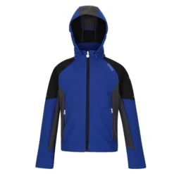 Regatta Chaqueta Eastcott De Softshell Para Niños/Niñas Púrpura Zafiro -Deporte Total Shop chaqueta eastcott de softshell para niosnias surf spray negro