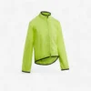 BTWIN Chaqueta Impermeable Ciclismo Niños 100 Amarillo