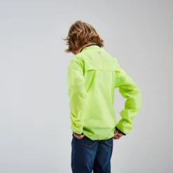 BTWIN Chaqueta Impermeable Ciclismo Niños 100 Amarillo -Deporte Total Shop chaqueta impermeable ciclismo nios 100 amarillo 3