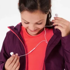 Chaqueta Impermeable De Montaña Trekking Niños 7-15 Años Quechua MH500 Violeta -Deporte Total Shop chaqueta impermeable de montaa trekking nios 7 15 aos quechua mh500 violeta 4