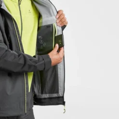 Chaqueta Impermeable De Montaña Y Trekking Hombre Quechua MH900 Negro -Deporte Total Shop chaqueta impermeable de montaa y trekking hombre quechua mh900 negro 3