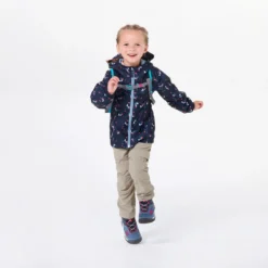 Chaqueta Impermeable De Montaña Y Trekking NIños 2-6 Años Quechua MH500 Azul -Deporte Total Shop chaqueta impermeable de montaa y trekking nios 2 6 aos quechua mh500 azul 2