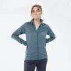 Chaqueta Polar De Montaña Y Trekking Mujer Quechua MH520 Azul
