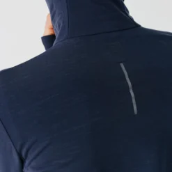 Kalenji Chaqueta Running Mujer Capucha Warm Azul Oscuro -Deporte Total Shop chaqueta running mujer capucha warm azul oscuro 4