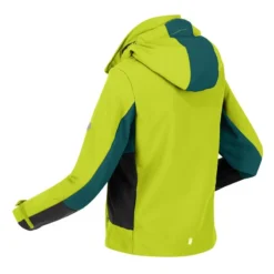 Regatta Chaqueta Softshell Acidity V Para Niños/Niñas Kiwi Llamativo, Verde Pacífico -Deporte Total Shop chaqueta softshell acidity v para niosnias kiwi llamativo verde pacifico 2