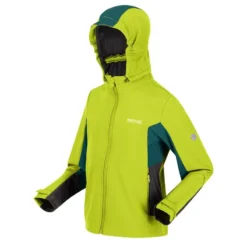 Regatta Chaqueta Softshell Acidity V Para Niños/Niñas Kiwi Llamativo, Verde Pacífico -Deporte Total Shop chaqueta softshell acidity v para niosnias kiwi llamativo verde pacifico 3