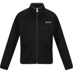 Regatta Chaqueta Softshell Highton Lite II Para Niños/Niñas Negro
