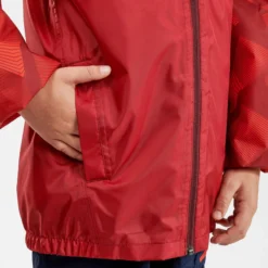 Chubasquero De Montaña Y Trekking Niños 7-15 Años Quechua MH150 -Deporte Total Shop chubasquero de montaa y trekking nios 7 15 aos quechua mh150 2