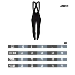 Culote Ciclismo Invierno Mujer Atelcic REU 04 Negro 9 Culote Ciclismo Invierno Mujer Atelcic REU 04 Negro -Deporte Total Shop culote ciclismo invierno mujer atelcic reu 04 negro 4