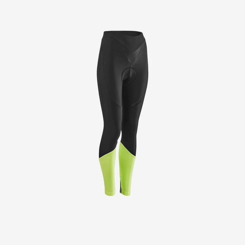Culotte Ciclismo Carretera Largo Mujer Sin Tirantes Van Rysel Negro Amarillo 1 Culotte Ciclismo Carretera Largo Mujer Sin Tirantes Van Rysel Negro Amarillo