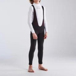 Culotte Ciclismo Niños Largo Con Tirantes Btwin 900 Negro -Deporte Total Shop culotte ciclismo nios largo con tirantes btwin 900 negro 2