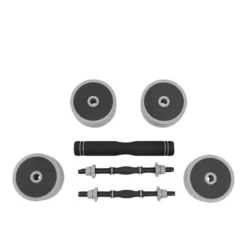 DUMBBELS & PUMP SET 20kg 7 DUMBBELS & PUMP SET 20kg -Deporte Total Shop dumbbels and pump set 20kg 2