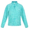 Regatta Forro Polar Highton Estampado Animal Para Niños/Niñas Turquesa