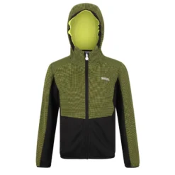 Regatta Forro Polar Highton Para Niños/Niñas Negro -Deporte Total Shop forro polar highton para niosnias kiwi llamativo negro