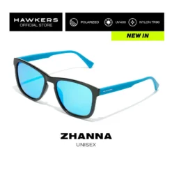 HAWKERS Gafas De Sol Para Hombre Y Mujer BLACK DARK POLARIZED - ZHANNA 11 HAWKERS Gafas De Sol Para Hombre Y Mujer BLACK DARK POLARIZED - ZHANNA -Deporte Total Shop gafas de sol para hombre y mujer black clear blue polarized zhanna