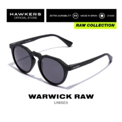 HAWKERS Gafas De Sol Para Hombre Y Mujer BLACK DARK - WARWICK RAW