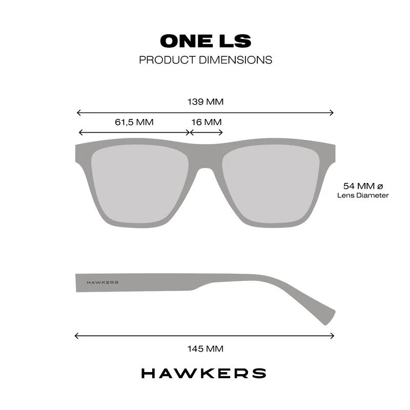 HAWKERS Gafas De Sol Para Hombre Y Mujer BLACK DAYLIGHT - ONE LS RAW 3 HAWKERS Gafas De Sol Para Hombre Y Mujer BLACK DAYLIGHT - ONE LS RAW - Imagen 3