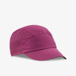 GORRA COMPACT DE TREKKING - MT500 CAQUI -Deporte Total Shop gorra compact de trekking mt500 violeta