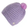 Regatta Gorro Beanie Heddie Lux Punto Para Niños/Niñas Lila Escarcha