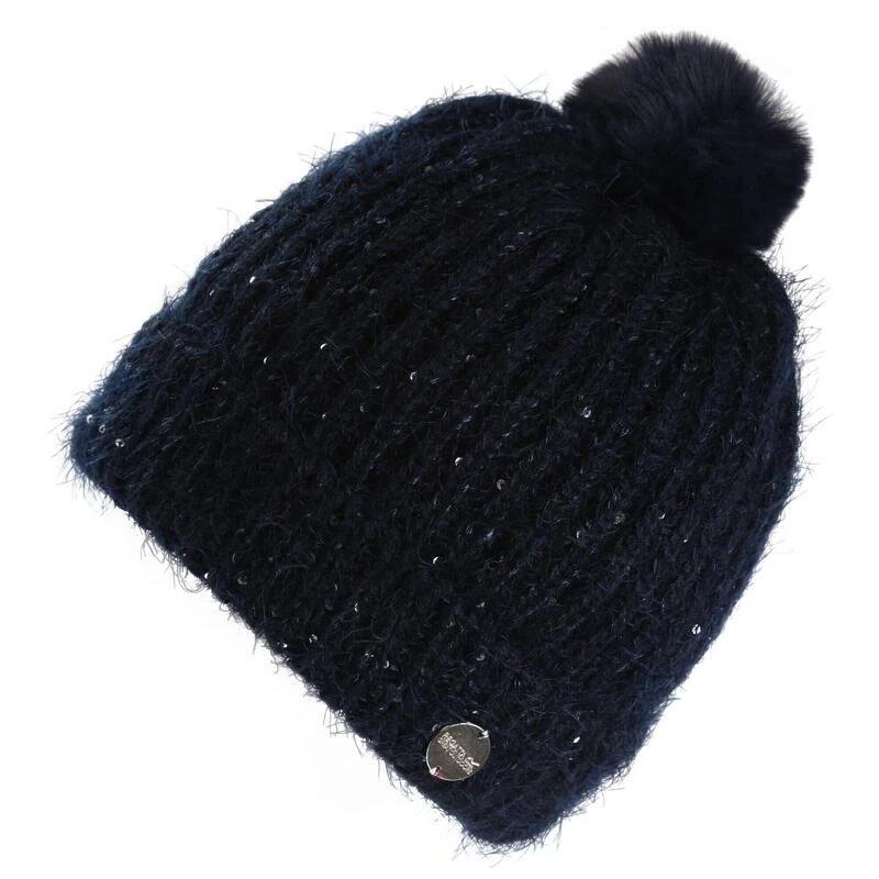 Regatta Gorro Beanie Heddie Lux Punto Para Niños/Niñas Lila Escarcha 4 Regatta Gorro Beanie Heddie Lux Punto Para Niños/Niñas Lila Escarcha - Imagen 4