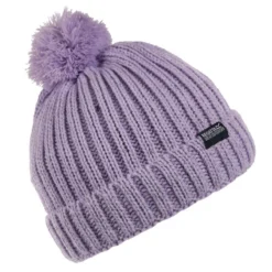 Regatta Gorro Beanie Luminosity III Para Niños/Niñas Lila Escarcha