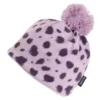 Regatta Gorro Beanie Manchado De Polar Para Niños/Niñas Lila Escarcha