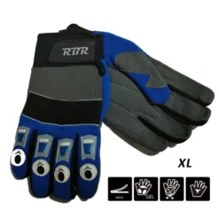 Guantes Bike Reflect.TALLA XL ( Azul) -Deporte Total Shop guantes bike reflecttalla xl azul 3