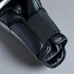 Guantes Boxeo Kick Boxing Outshock 500 Negro -Deporte Total Shop guantes boxeo kick boxing outshock 500 negro 2