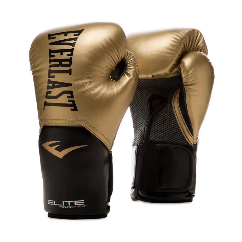 Guantes De Boxeo EVERLAST Pro Style Elite Oro 1 Guantes De Boxeo EVERLAST Pro Style Elite Oro