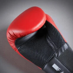 Guantes De Boxeo Kick Boxing Junior Outshock 100 Rojo -Deporte Total Shop guantes de boxeo kick boxing junior outshock 100 rojo 3