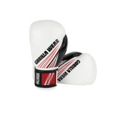 Gorilla Wear Guantes De Boxeo - Yakima - Blanco -Deporte Total Shop guantes de boxeo yakima blanco 2