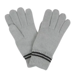 Regatta Guantes Diseño Jaspeada Balton III De Punto Para Hombre Gris Tormenta