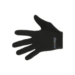 Santini Guantes MTB De Dedos Largos Para Ciclismo Unisex Negro